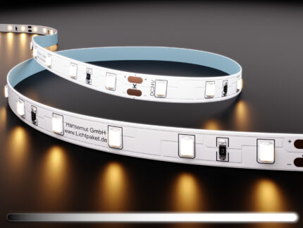 LED-Streifen - KIEL | weiß/warmweiß | 2700K | 60 Leds/1m | 24V