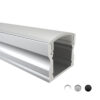 LED Alu Profile Aufputzprofil AGR / U-Profil für 12 mm LED-Streifen - DONAU