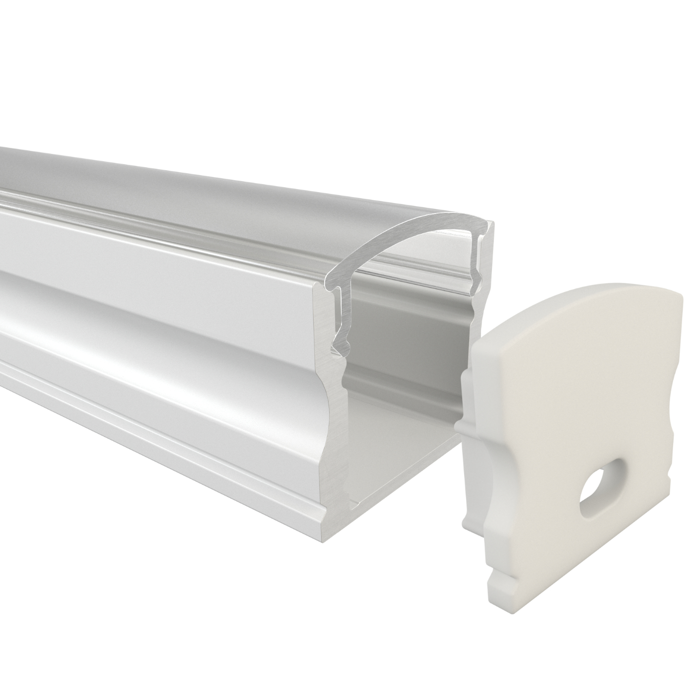 LED Alu Profile Aufputzprofil AGR / U-Profil für 12 mm LED-Streifen - DONAU – Bild 15