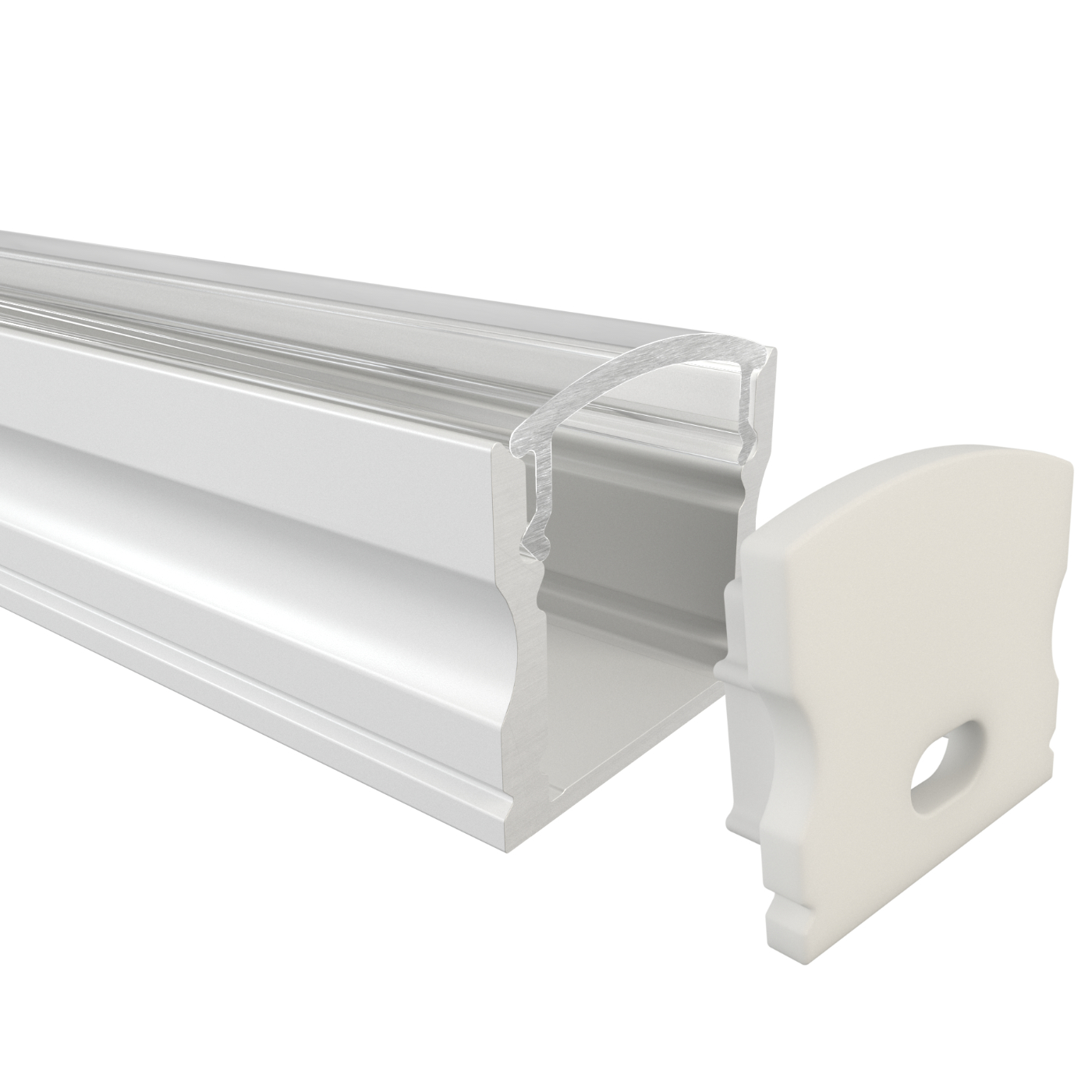 LED Alu Profile Aufputzprofil AGR / U-Profil für 12 mm LED-Streifen - DONAU – Bild 17