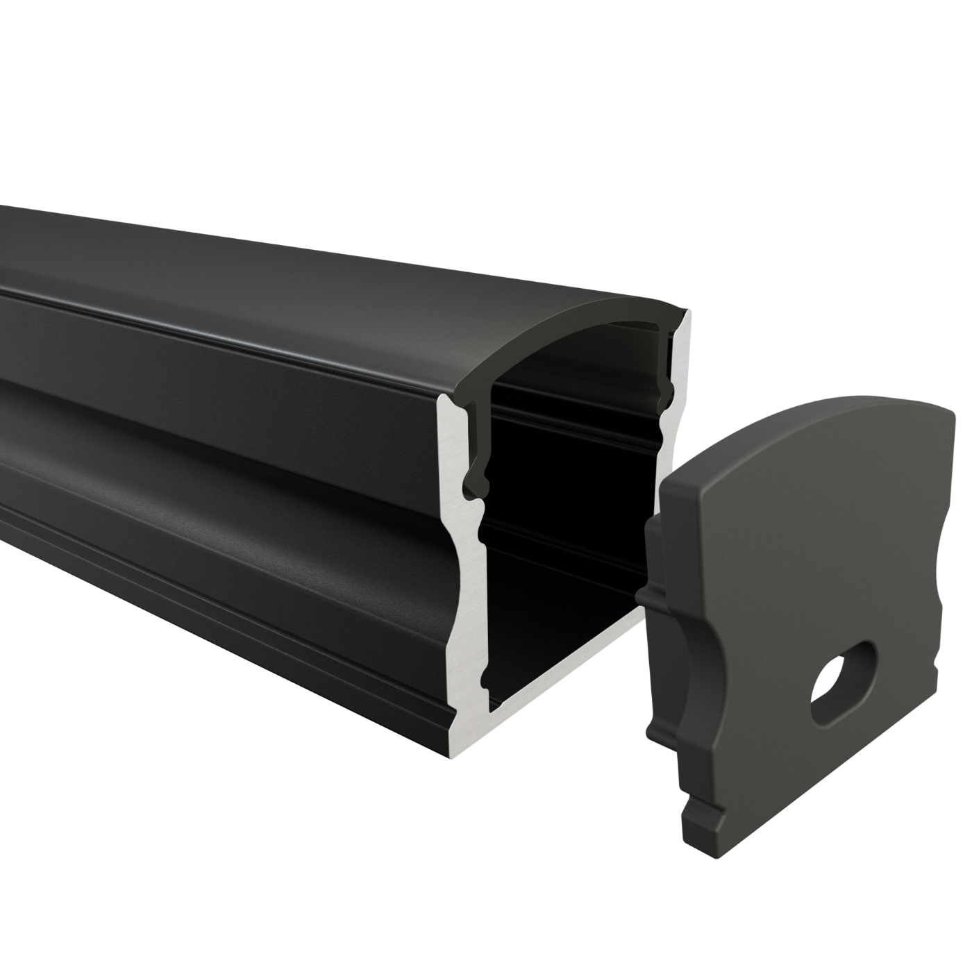 LED Alu Profile Aufputzprofil AGR / U-Profil für 12 mm LED-Streifen - DONAU – Bild 19