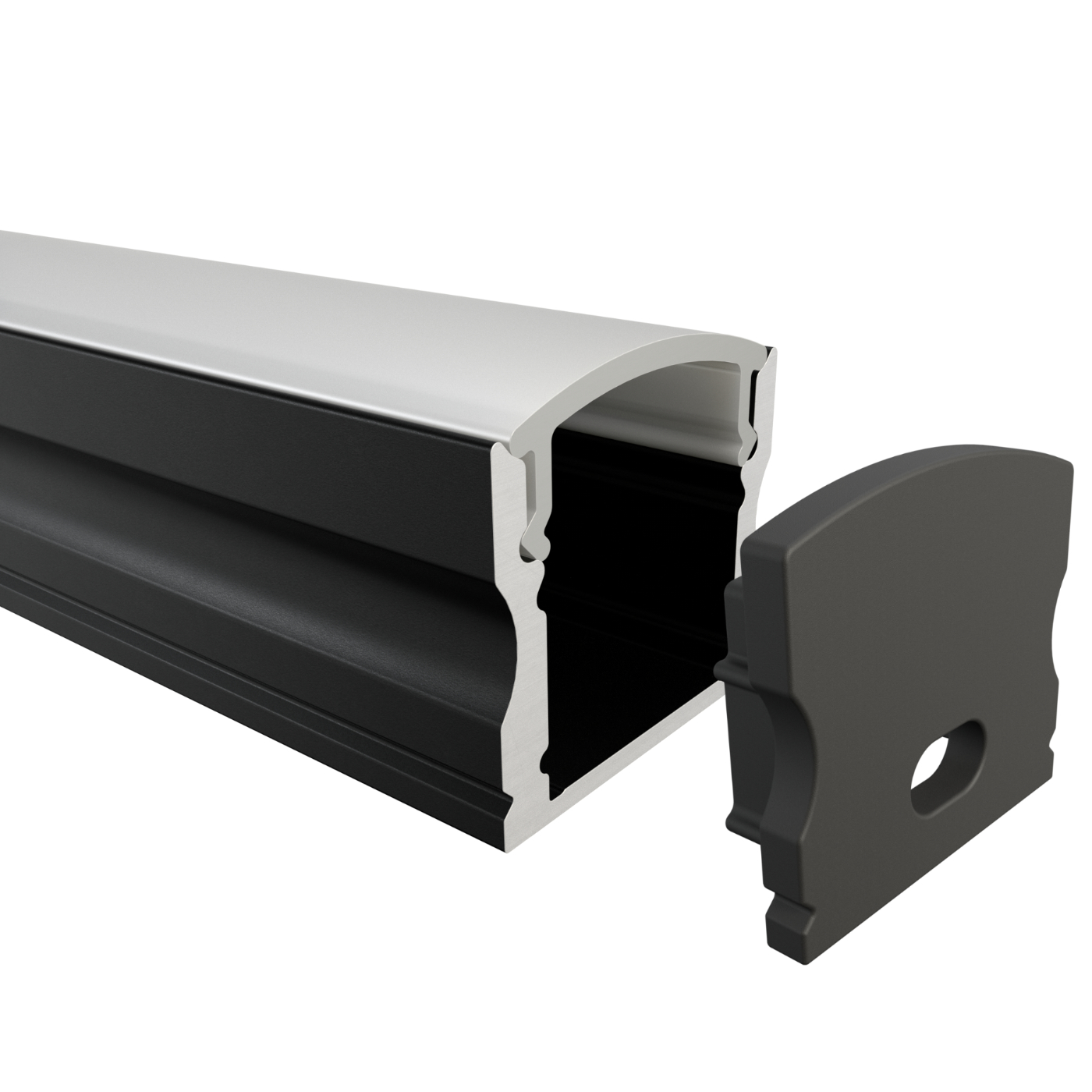 LED Alu Profile Aufputzprofil AGR / U-Profil für 12 mm LED-Streifen - DONAU – Bild 21