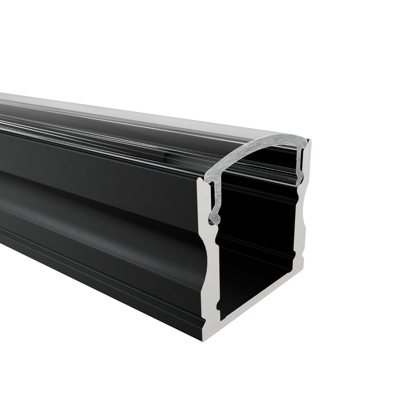 LED Alu Profile Aufputzprofil AGR / U-Profil für 12 mm LED-Streifen - DONAU – Bild 24