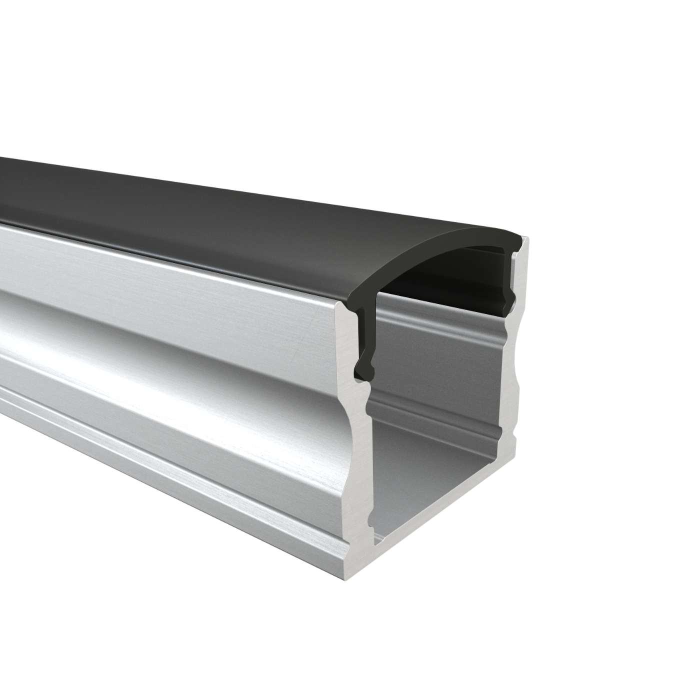 LED Alu Profile Aufputzprofil AGR / U-Profil für 12 mm LED-Streifen - DONAU – Bild 2