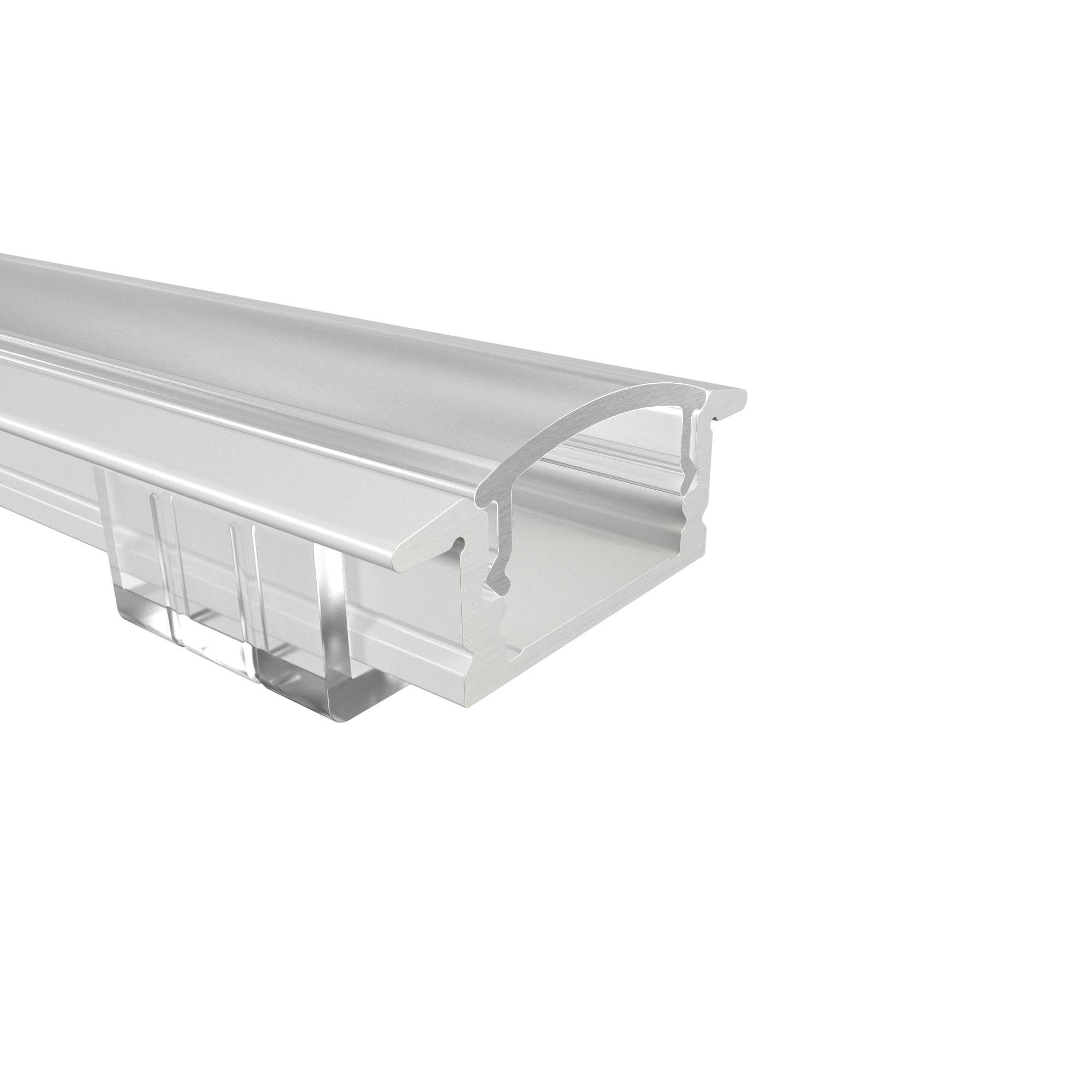 LED Alu Profile Einbauprofil / Flügel-Profil für 12 mm LED-Streifen - RHEIN – Bild 10