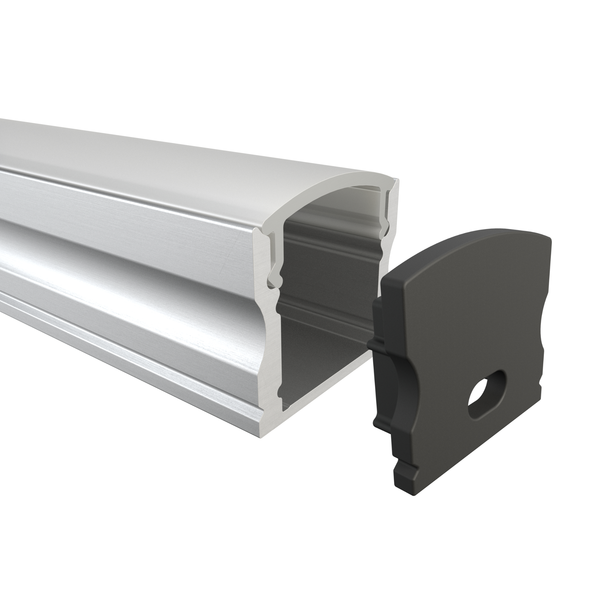 LED Alu Profile Aufputzprofil AGR / U-Profil für 12 mm LED-Streifen - DONAU – Bild 30