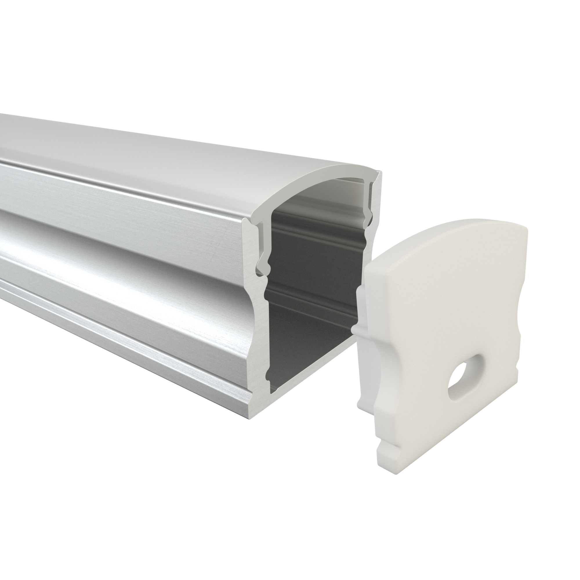 LED Alu Profile Aufputzprofil AGR / U-Profil für 12 mm LED-Streifen - DONAU – Bild 31