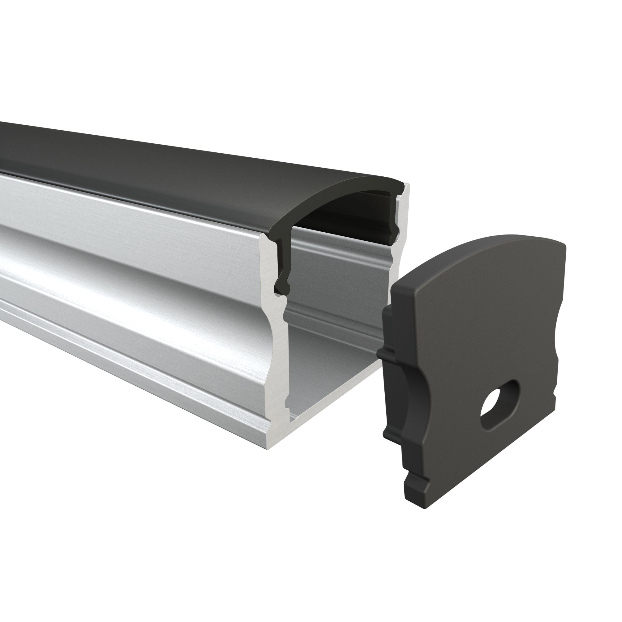 LED Alu Profile Aufputzprofil AGR / U-Profil für 12 mm LED-Streifen - DONAU – Bild 32