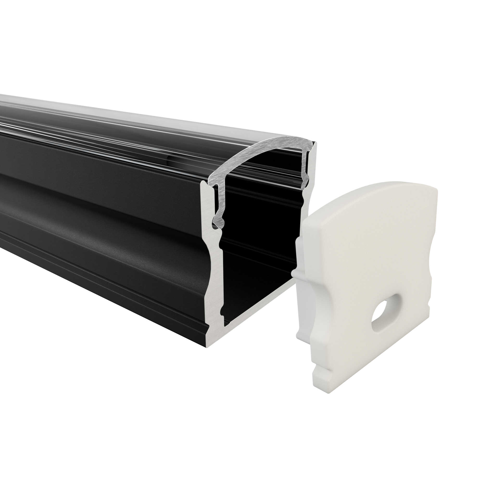 LED Alu Profile Aufputzprofil AGR / U-Profil für 12 mm LED-Streifen - DONAU – Bild 35