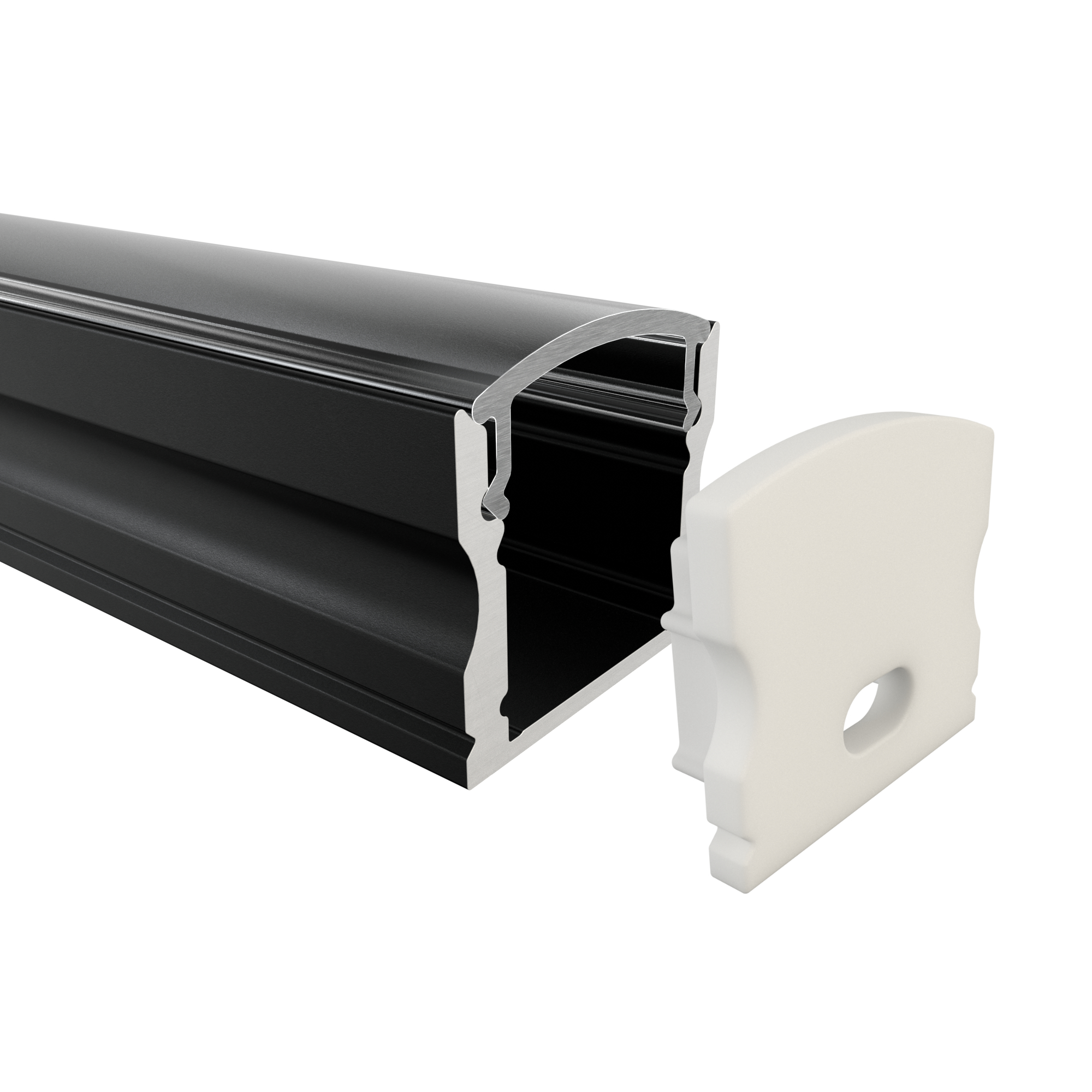 LED Alu Profile Aufputzprofil AGR / U-Profil für 12 mm LED-Streifen - DONAU – Bild 37