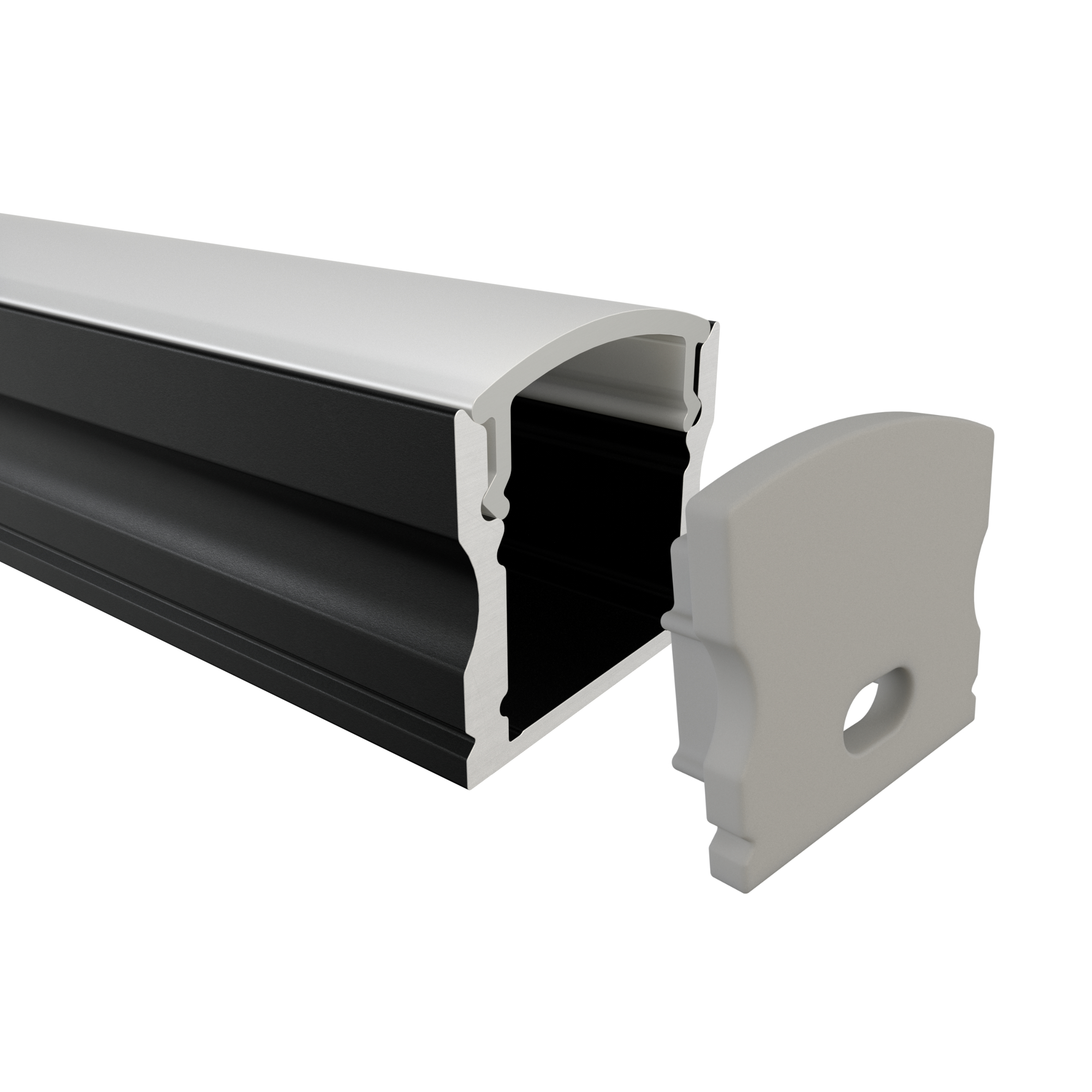 LED Alu Profile Aufputzprofil AGR / U-Profil für 12 mm LED-Streifen - DONAU – Bild 38