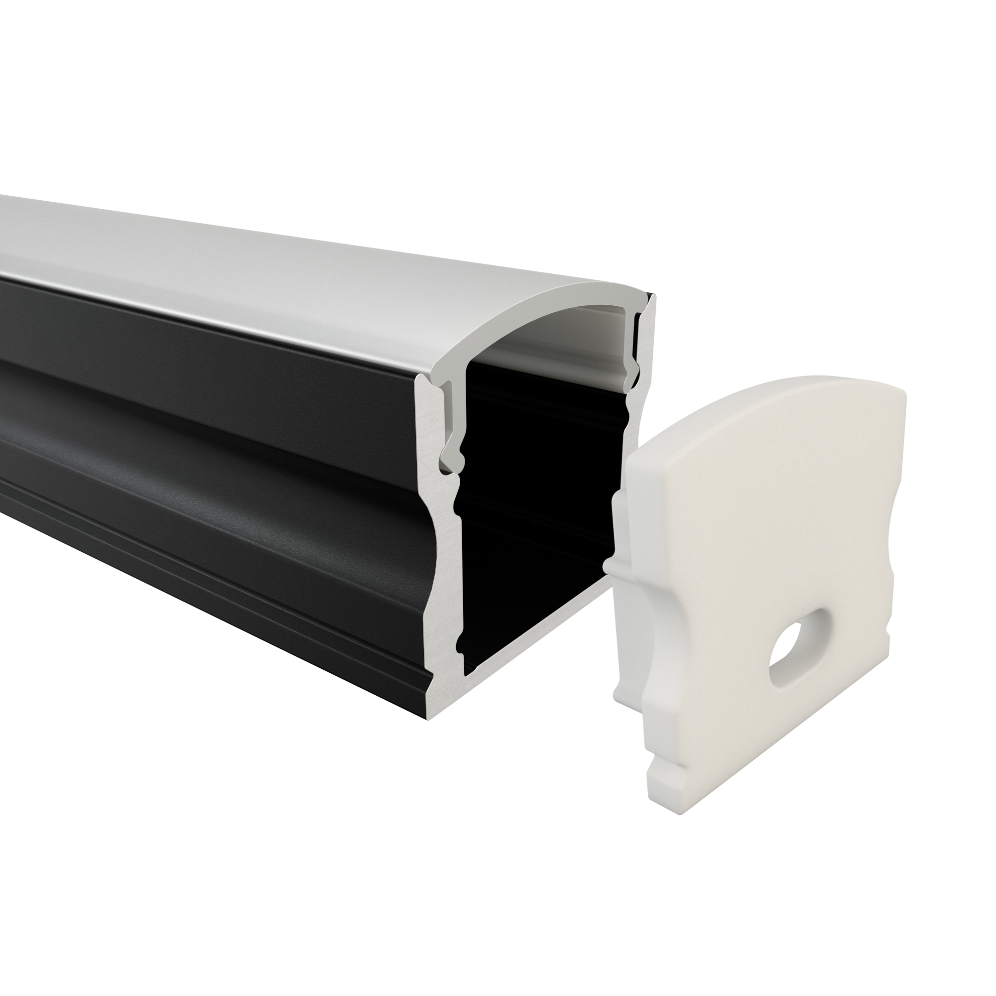 LED Alu Profile Aufputzprofil AGR / U-Profil für 12 mm LED-Streifen - DONAU – Bild 39