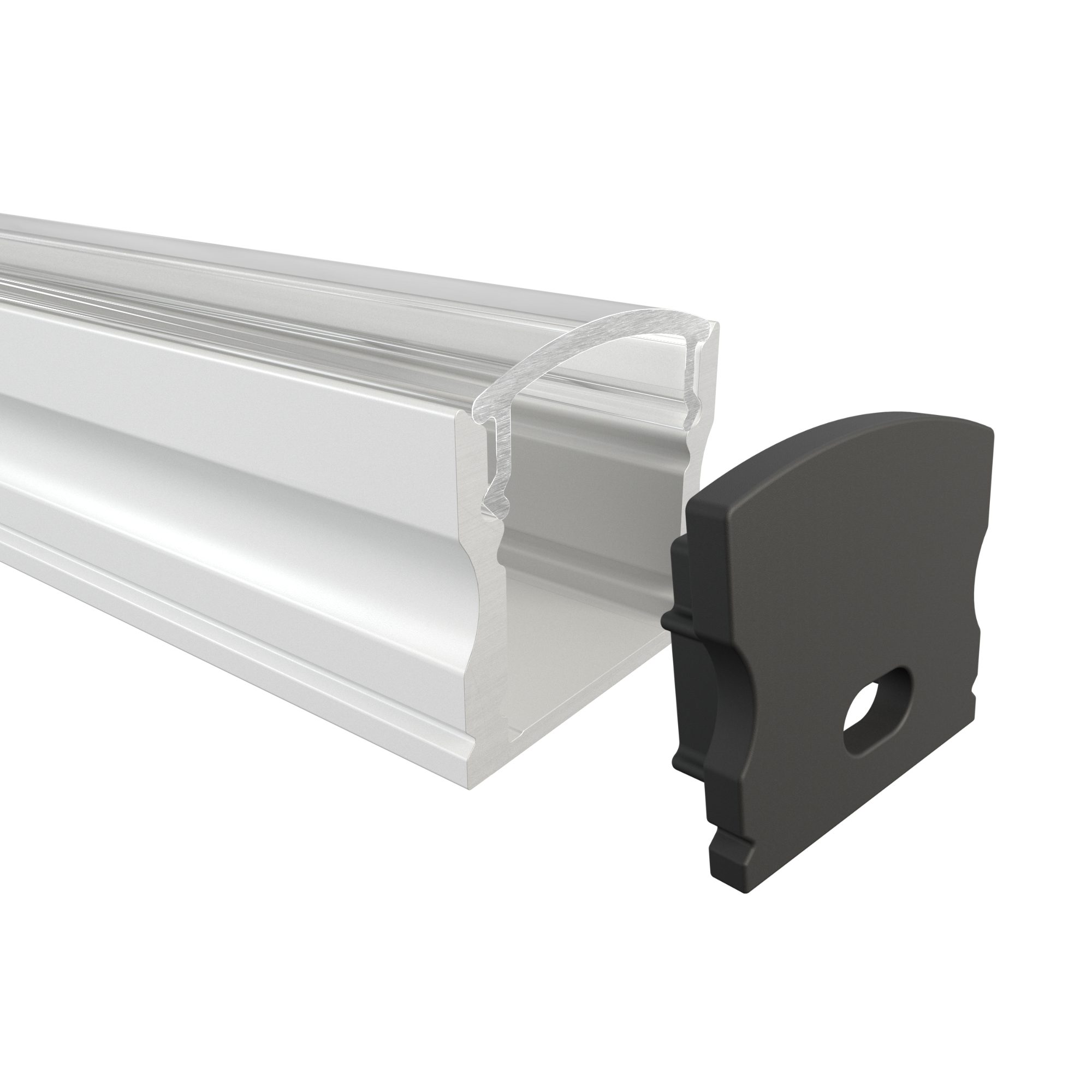 LED Alu Profile Aufputzprofil AGR / U-Profil für 12 mm LED-Streifen - DONAU – Bild 41