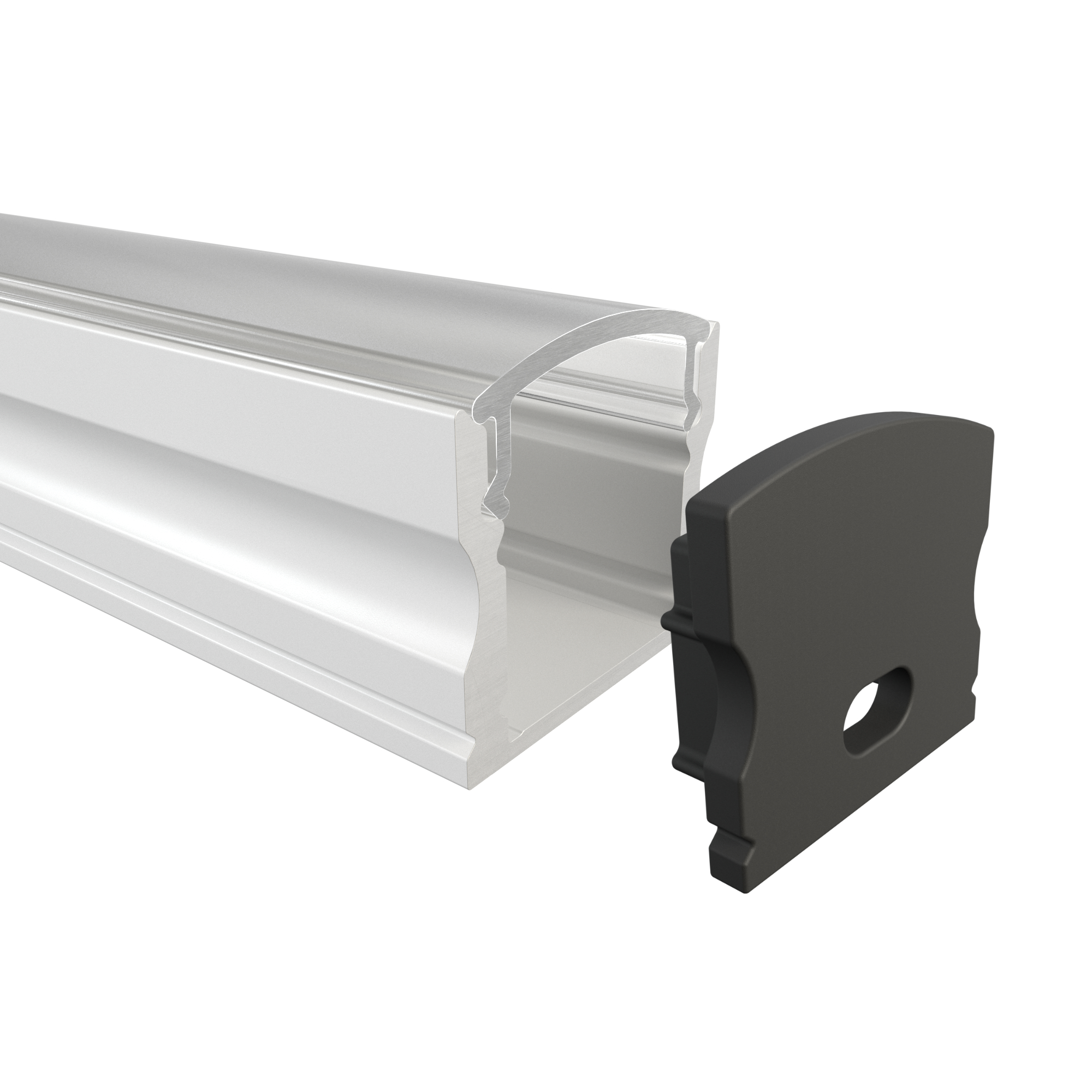 LED Alu Profile Aufputzprofil AGR / U-Profil für 12 mm LED-Streifen - DONAU – Bild 43