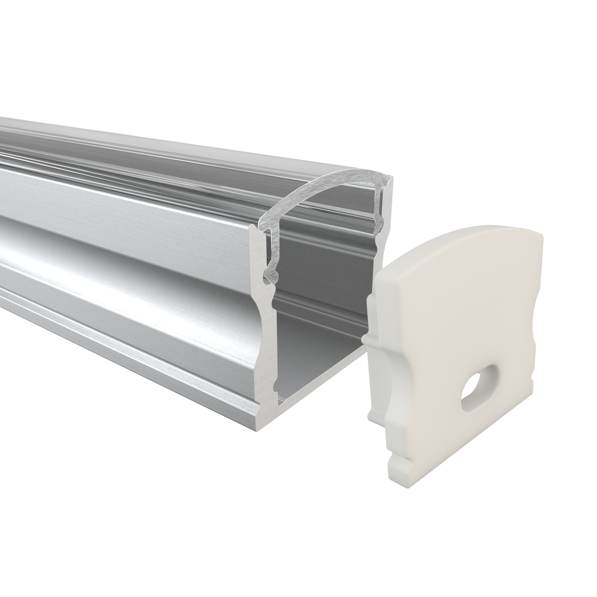 LED Alu Profile Aufputzprofil AGR / U-Profil für 12 mm LED-Streifen - DONAU – Bild 29