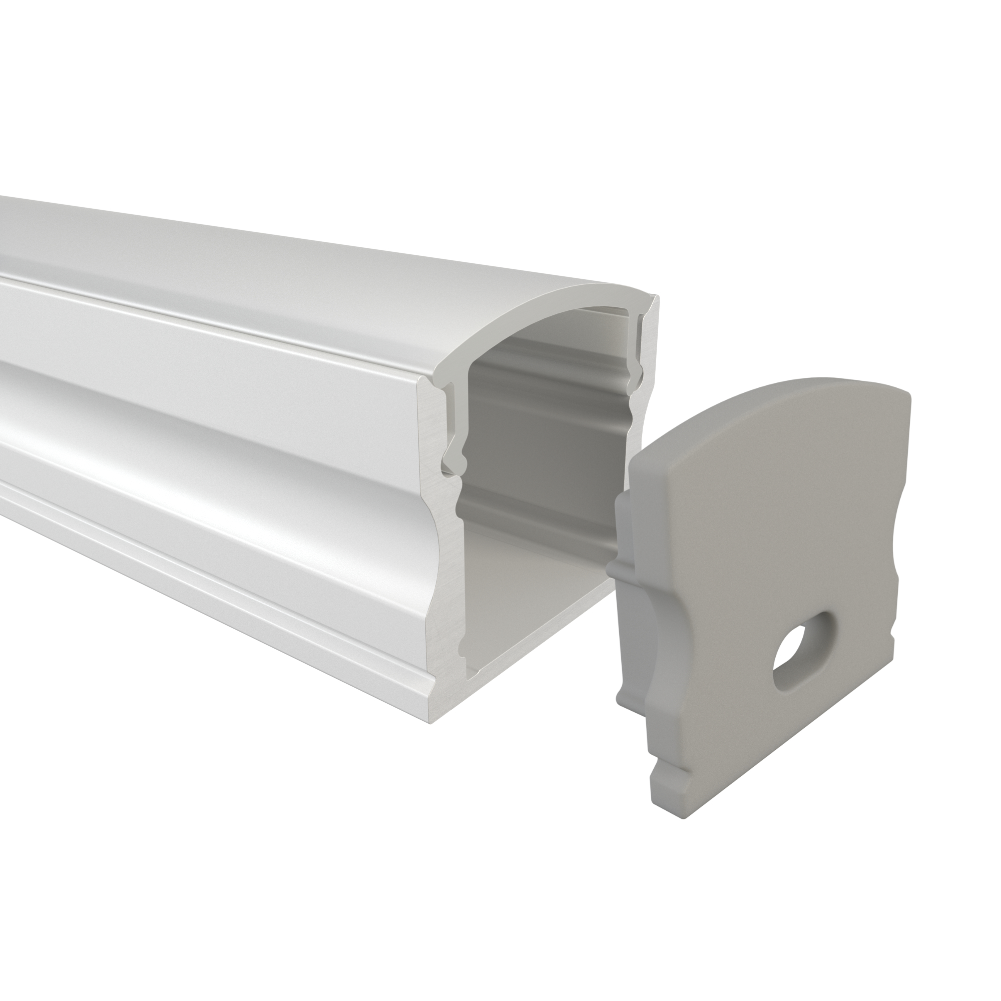 LED Alu Profile Aufputzprofil AGR / U-Profil für 12 mm LED-Streifen - DONAU – Bild 44