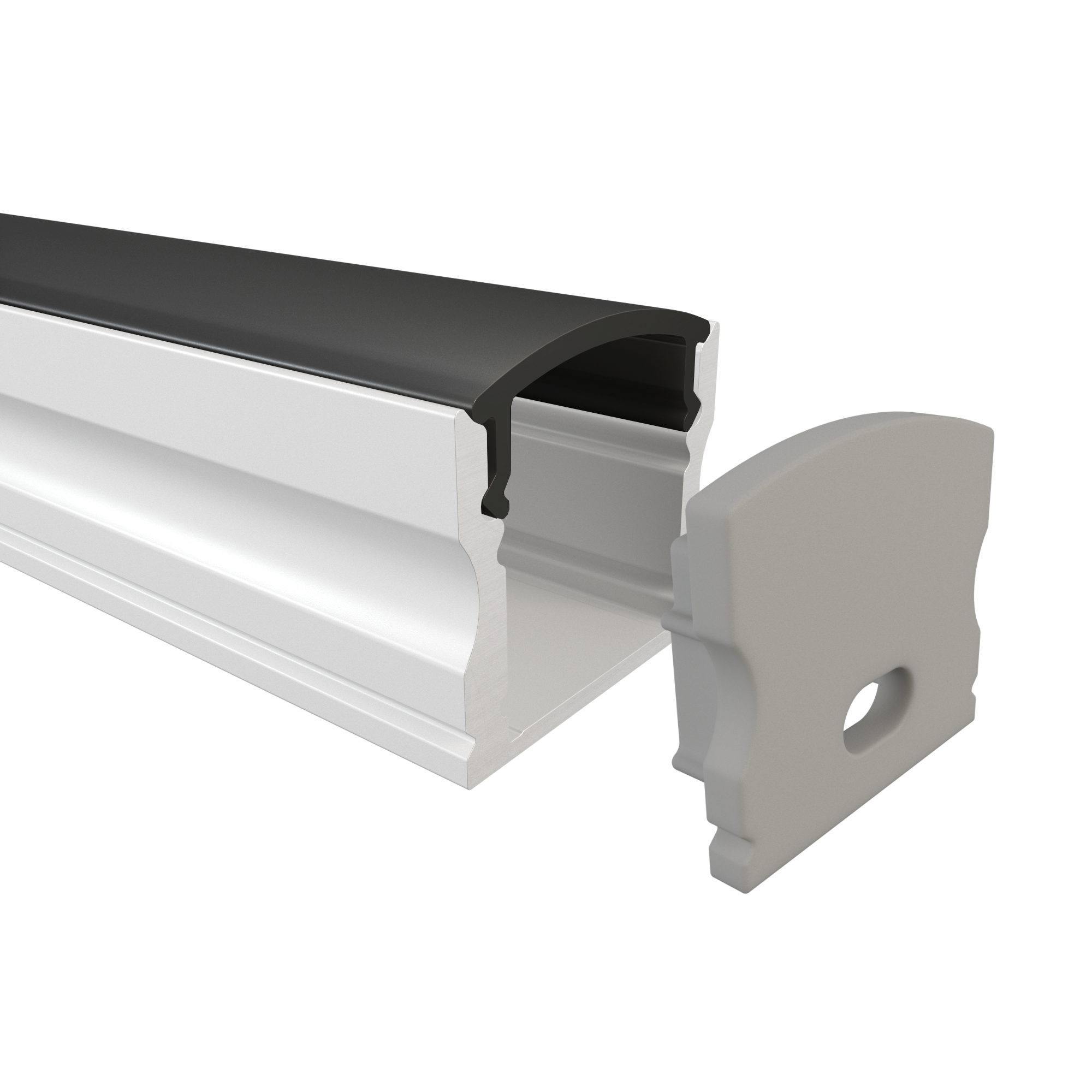 LED Alu Profile Aufputzprofil AGR / U-Profil für 12 mm LED-Streifen - DONAU – Bild 46