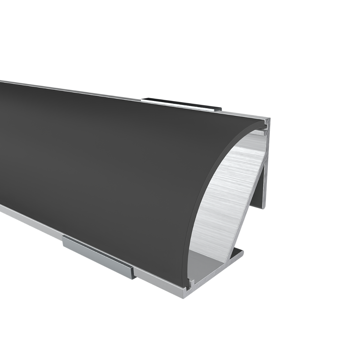 LED Alu Profile Eckprofil / Winkelprofil für 16 mm LED-Streifen - FULDA – Bild 2