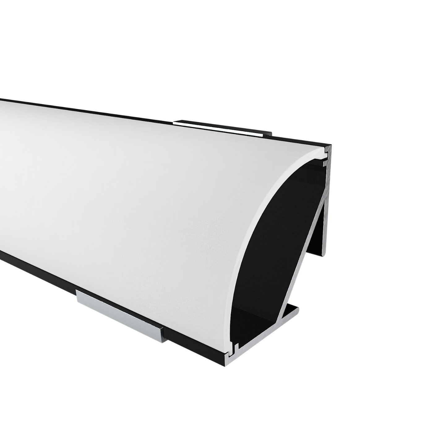 LED Alu Profile Eckprofil / Winkelprofil für 16 mm LED-Streifen - FULDA – Bild 7