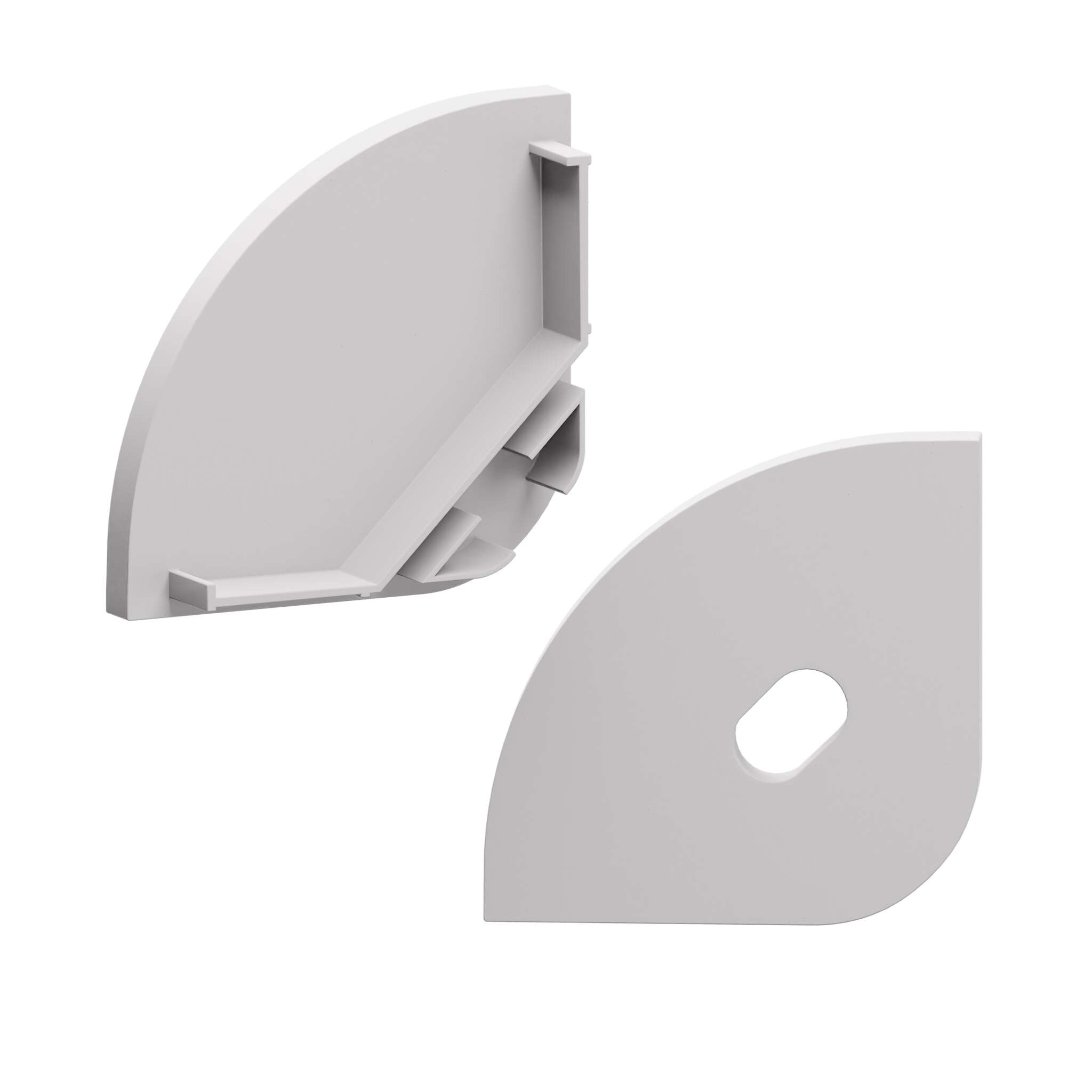 LED Alu Profile Eckprofil / Winkelprofil für 20 mm LED-Streifen - NESSE – Bild 15