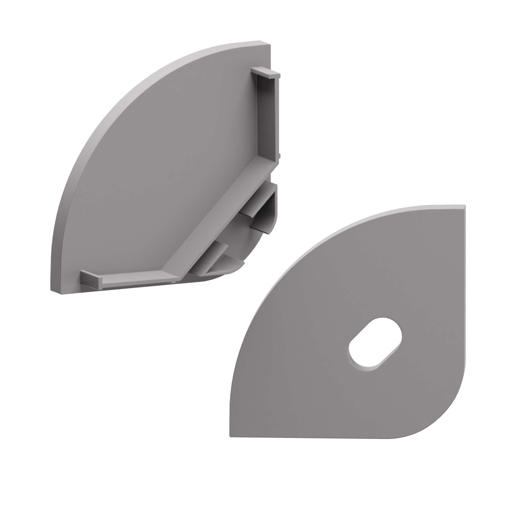 LED Alu Profile Eckprofil / Winkelprofil für 20 mm LED-Streifen - NESSE – Bild 17