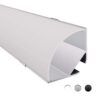 LED Alu Profile Eckprofil / Winkelprofil für 20 mm LED-Streifen - NESSE