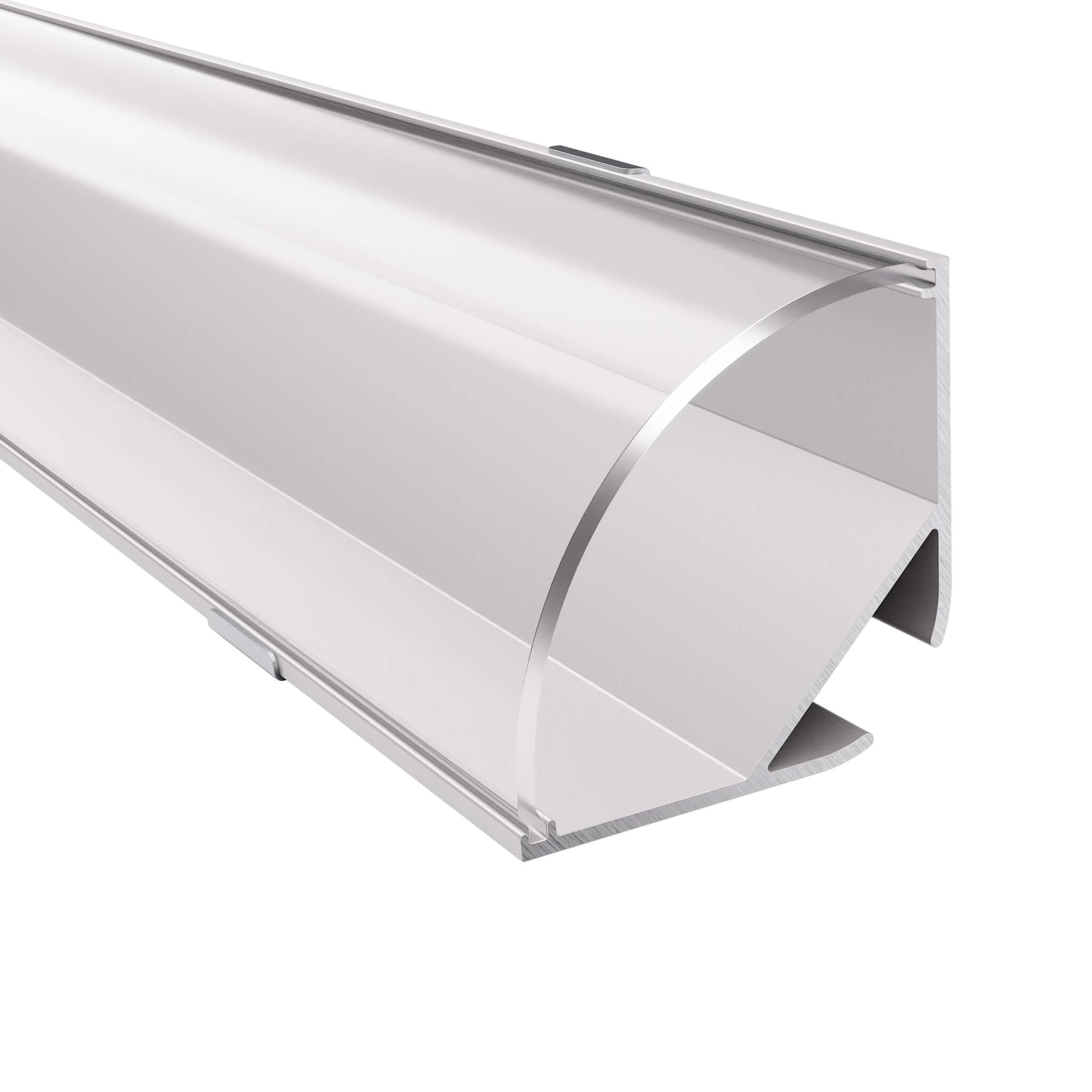 LED Alu Profile Eckprofil / Winkelprofil für 20 mm LED-Streifen - NESSE – Bild 3