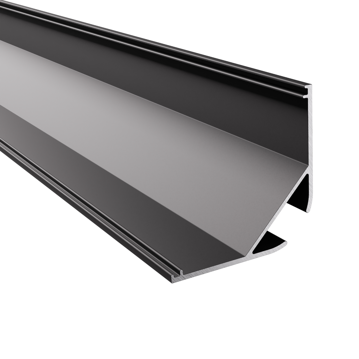 LED Alu Profile Eckprofil / Winkelprofil für 20 mm LED-Streifen - NESSE – Bild 6