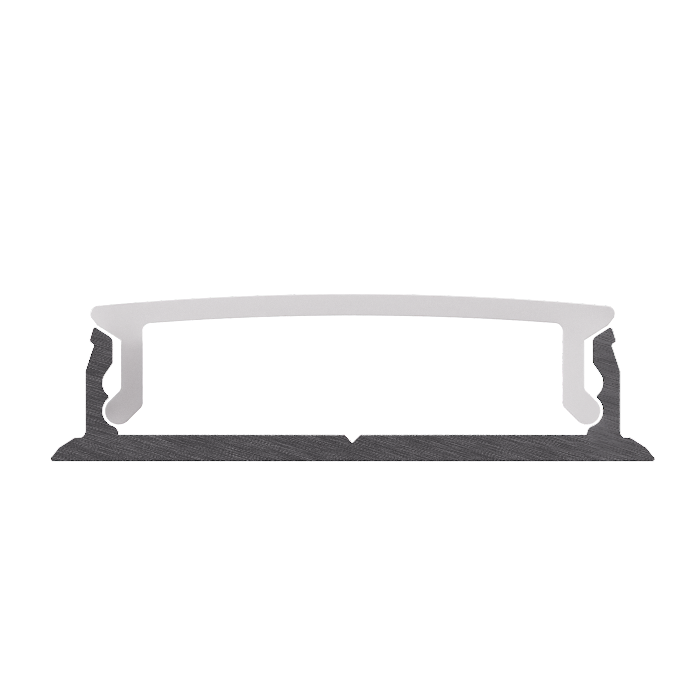 LED Alu Profile Aufputzprofil / U-Profil für 16 mm LED-Streifen - LEINE – Bild 3