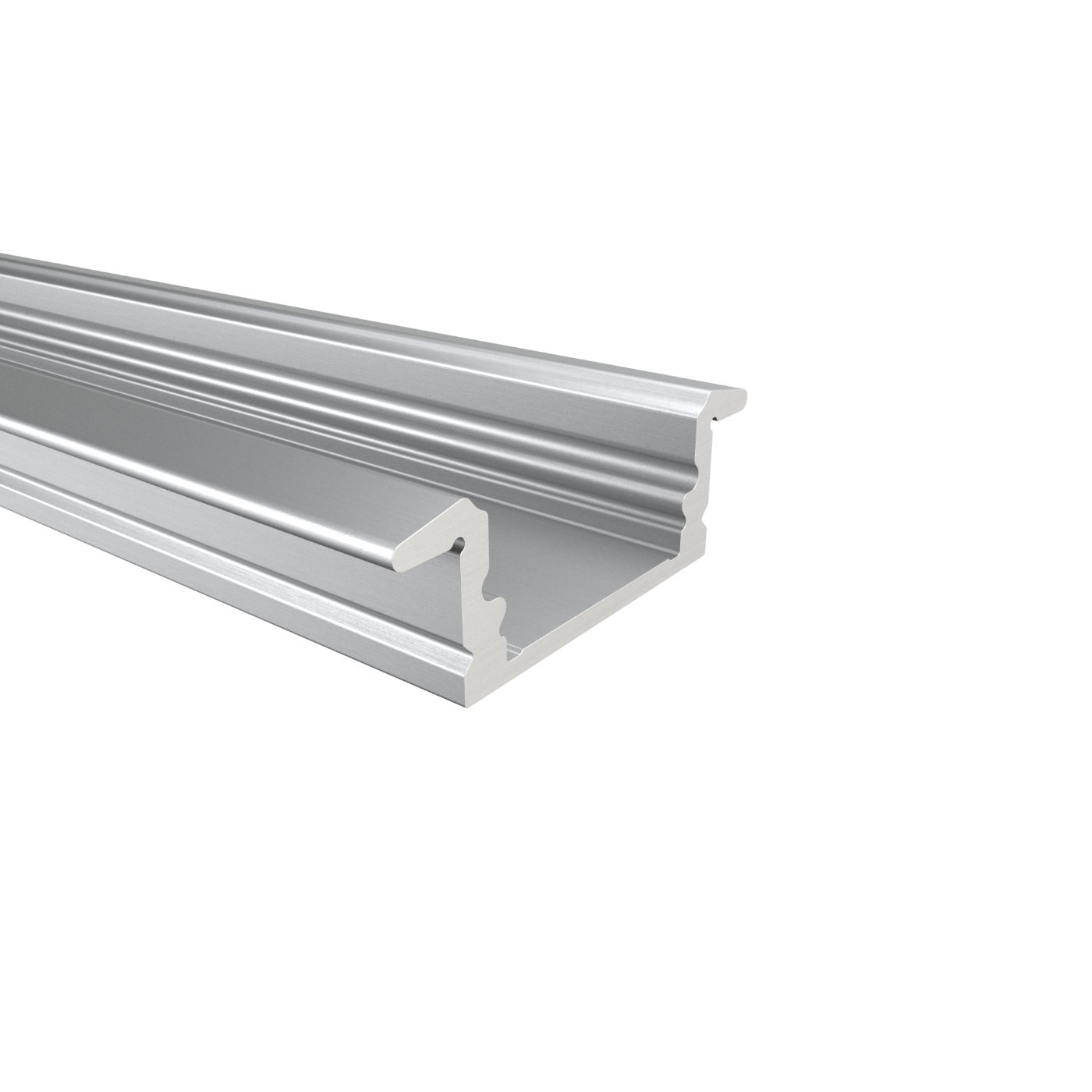 LED Alu Profile Einbauprofil / Flügel-Profil für 12 mm LED-Streifen - RHEIN – Bild 18