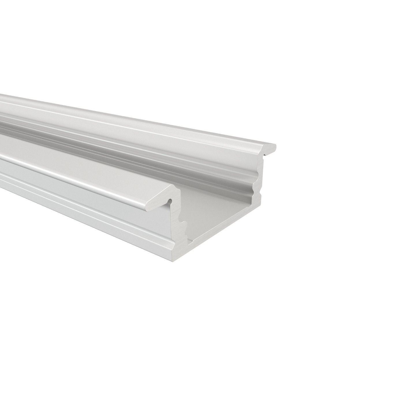 LED Alu Profile Einbauprofil / Flügel-Profil für 12 mm LED-Streifen - RHEIN – Bild 20