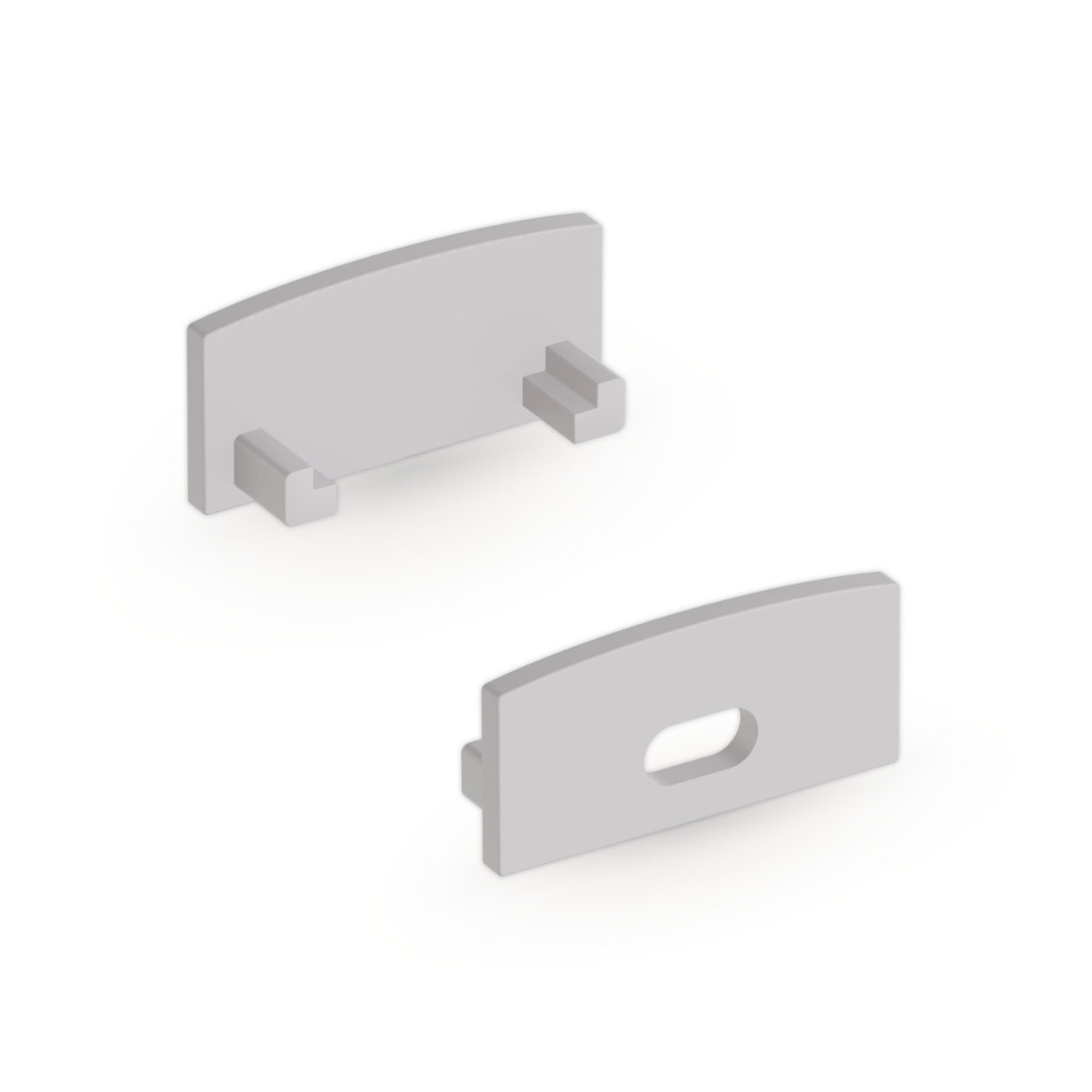 LED Alu Profile Aufputzprofil für 16mm LED-Streifen mit einklickbarer Abdeckung - SAAR – Bild 26