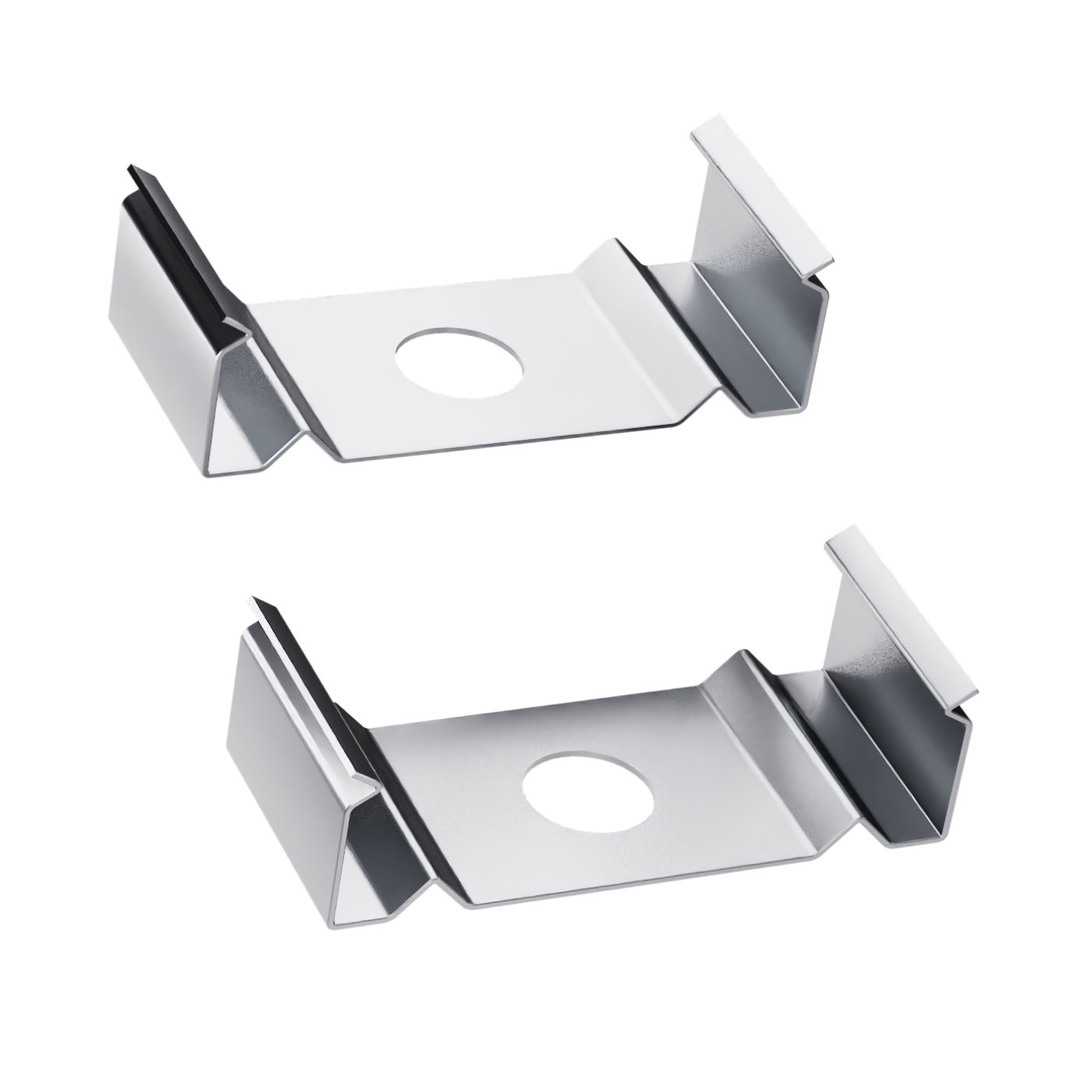 LED Alu Profile Aufputzprofil für 16mm LED-Streifen mit einklickbarer Abdeckung - SAAR – Bild 27