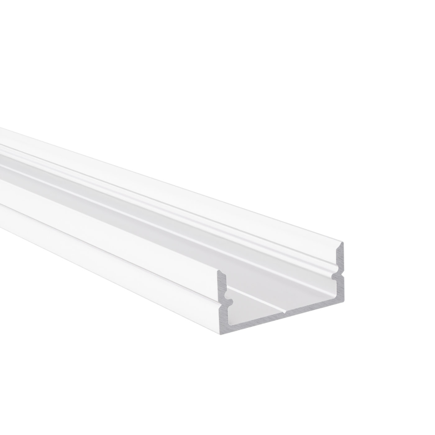 LED Alu Profile Aufputzprofil für 16mm LED-Streifen mit einklickbarer Abdeckung - SAAR – Bild 19