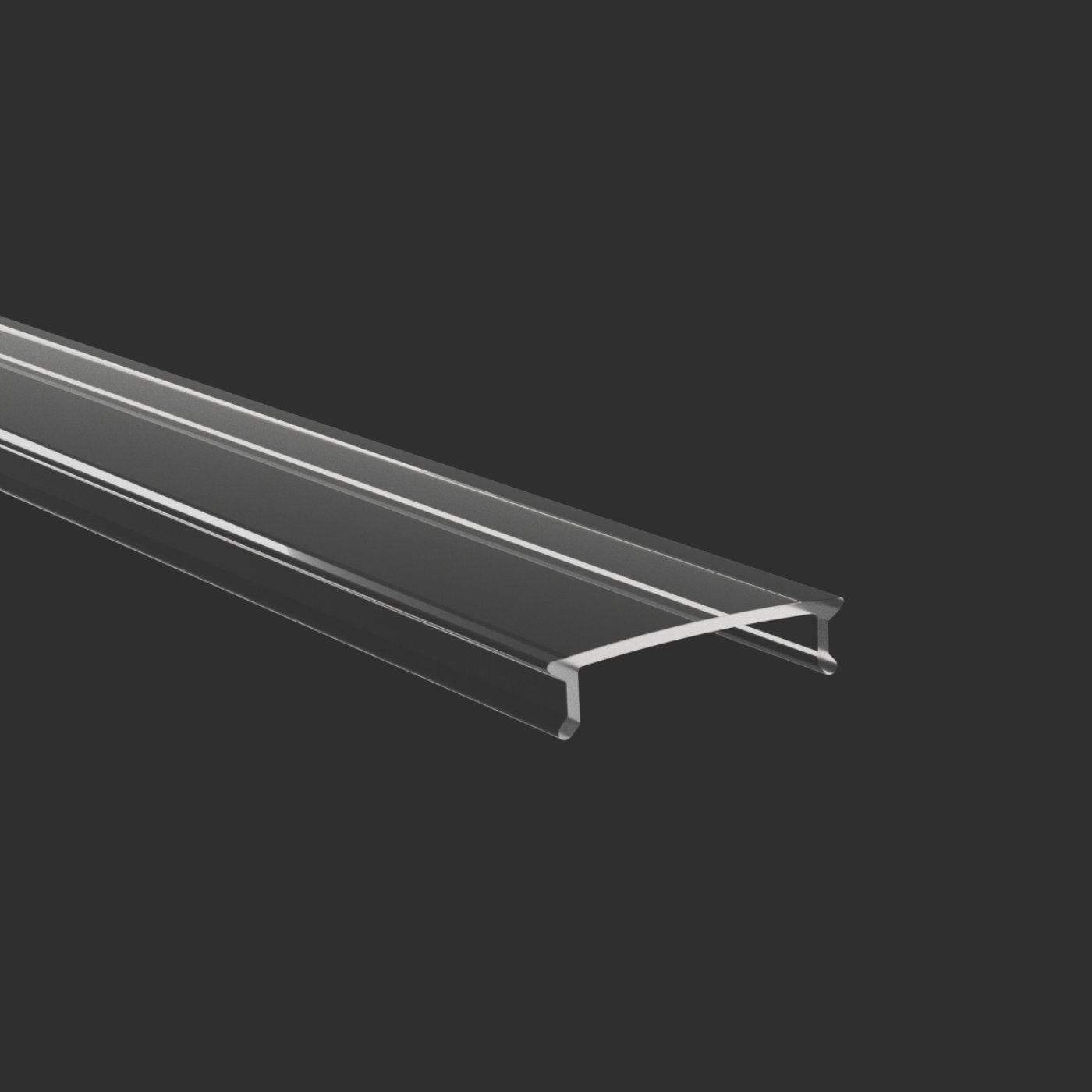LED Alu Profile Aufputzprofil für 16mm LED-Streifen mit einklickbarer Abdeckung - SAAR – Bild 20