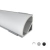 LED Alu Profile Eckprofil für 16mm LED-Streifen (kompatibel mit Philips Hue) mit einklickbarer Abdeckung - SPREE