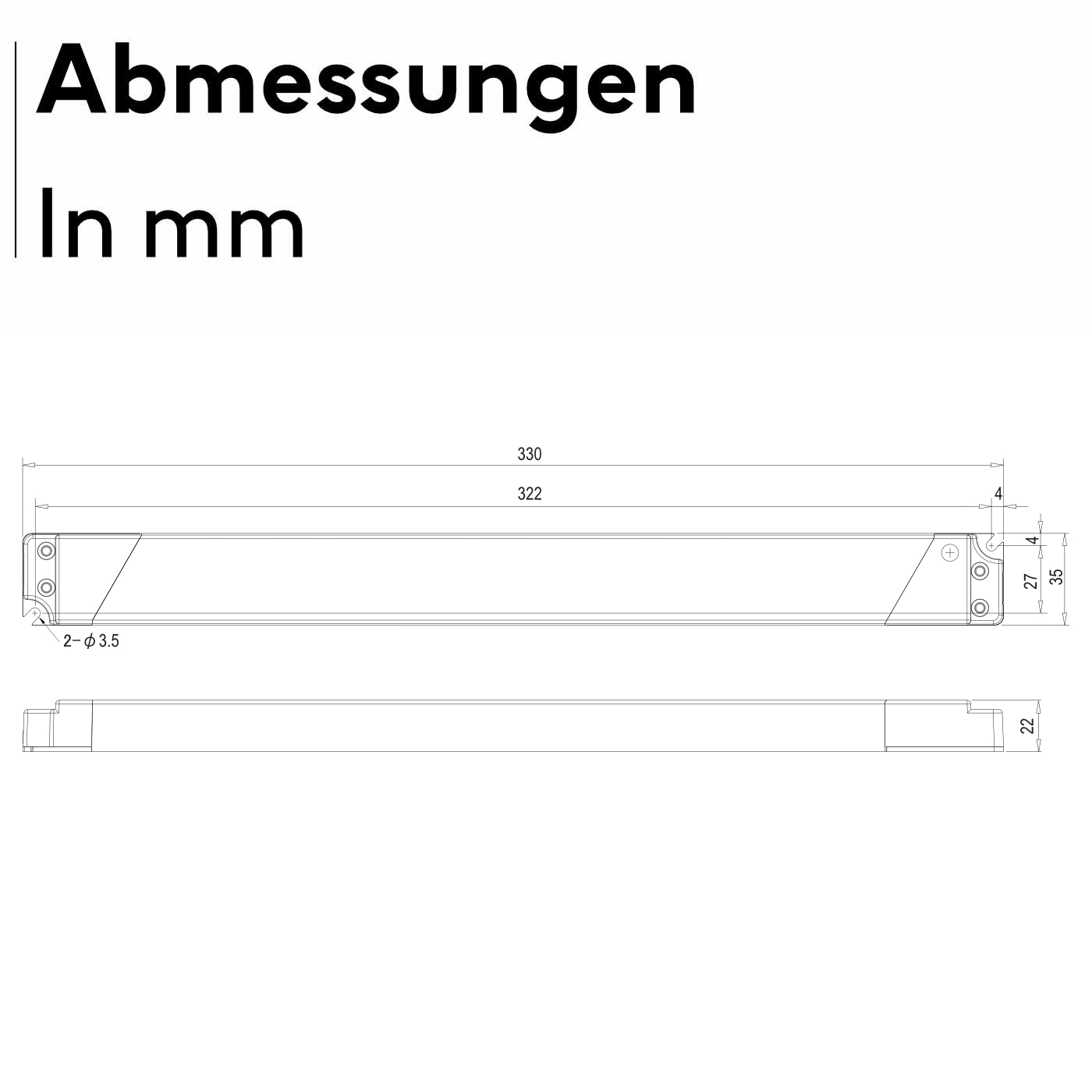 Meanwell Netzteil 150 Watt 24V DC IP20 Trafo MM SLD-150-24 – Bild 5