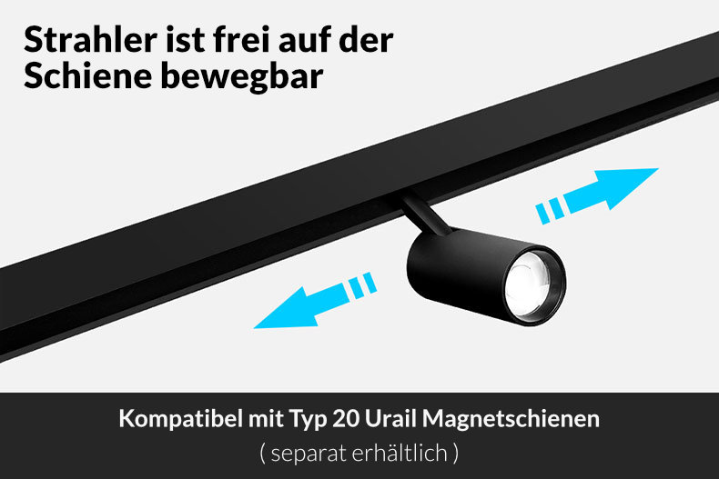 Schienenstrahler | RGB+CCT | 12W | Miboxer | – Bild 4
