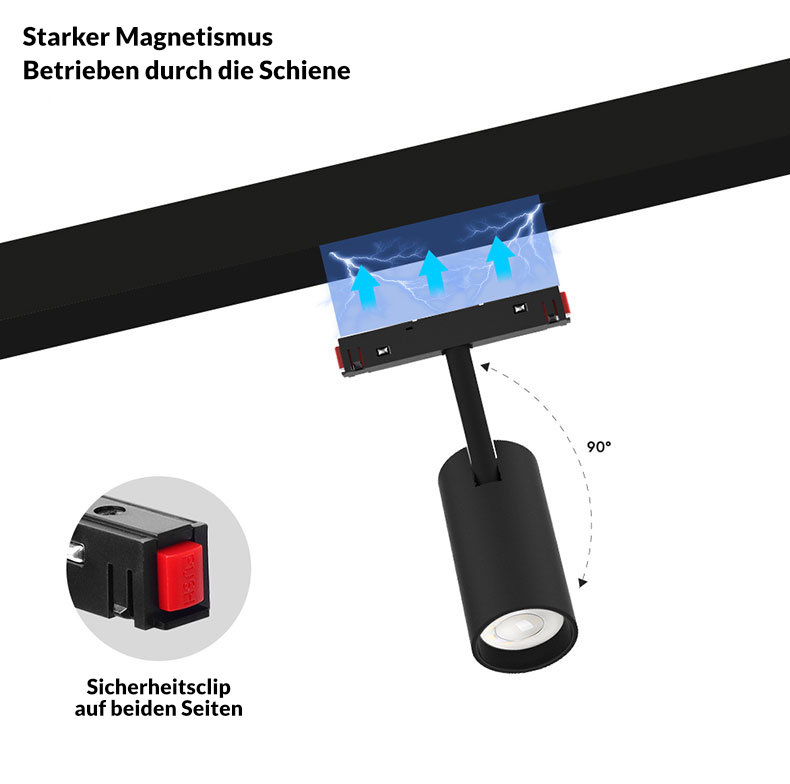 Schienenstrahler | RGB+CCT | 12W | Miboxer | – Bild 5