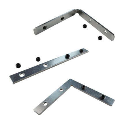 Profil-Verbinder für HRON, DUERO, WUPPER, SLANÁ, BODROG - 90°, 90°-3D, 180°